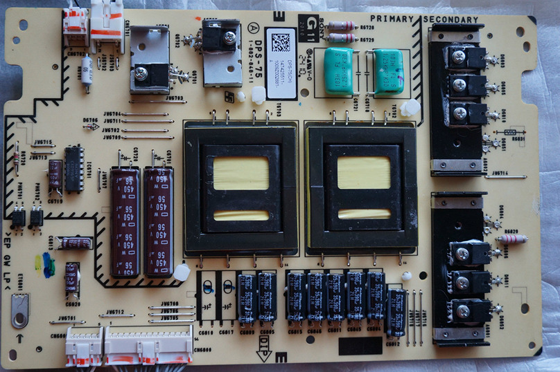 Sony KDL-60NX810 G11 Power Board 147425511 DPS-75 G11 1-882-848- - Click Image to Close